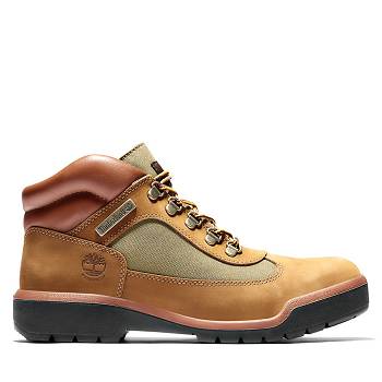 Timberland Field Mid - Hnede Nepremokave Topanky Panske, TB0100L